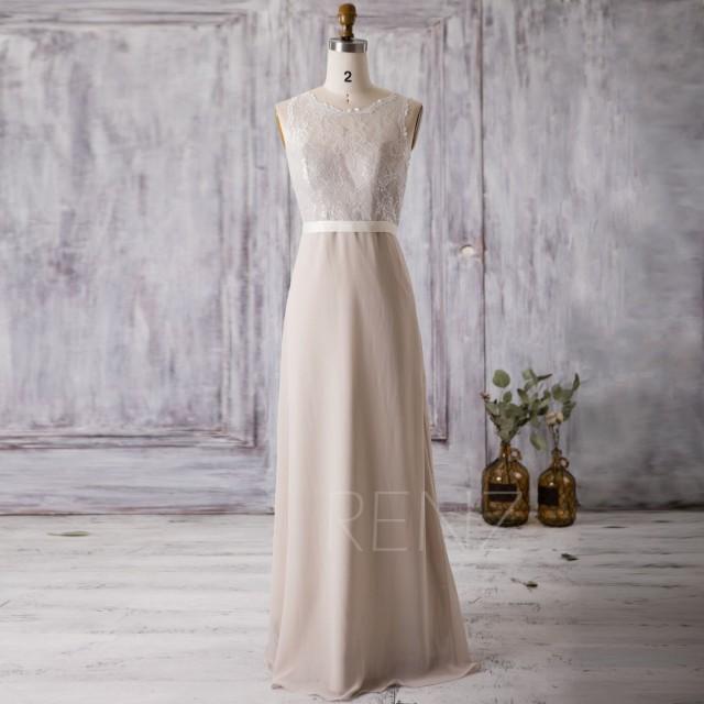 cream lace bridesmaid dresses