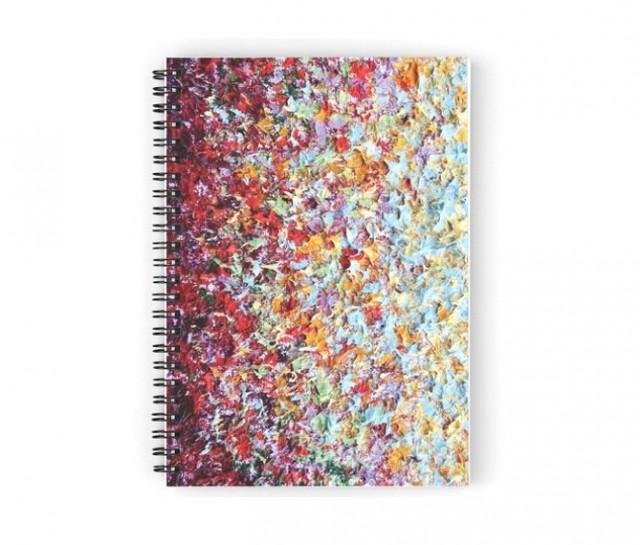 Spiral Notebook, Notepad Desk Accessories, Bullet Journal, Cute Journal