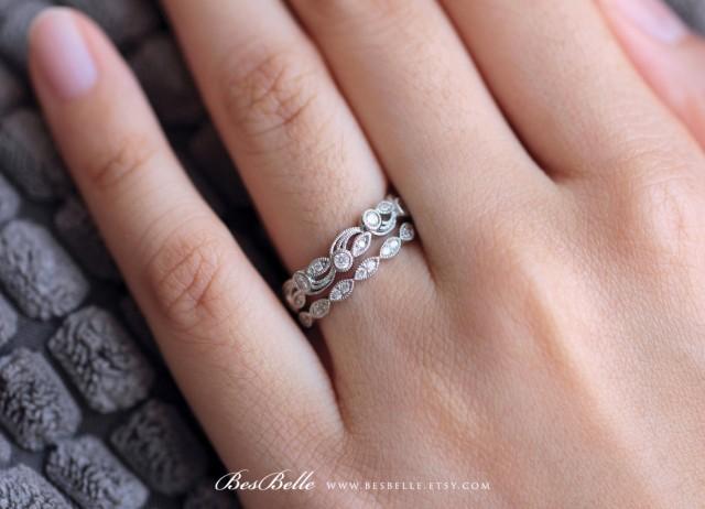 Vine leaf sale wedding band