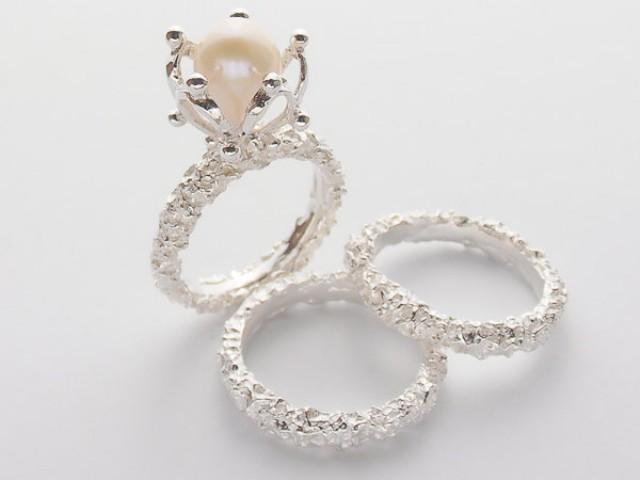 Matching Wedding Bands Set 