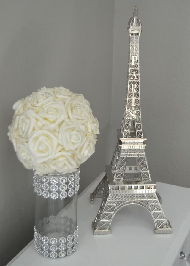 Eiffel Tower Centerpiece Parisians Theme Decor Paris Wedding