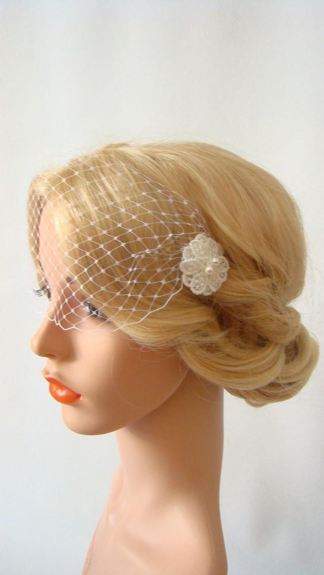 short vintage veil