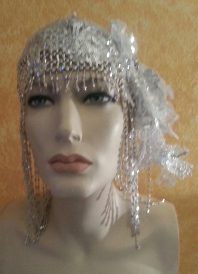 gatsby beaded hat
