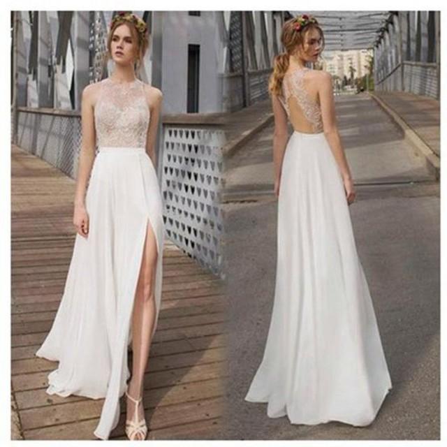 simple beach wedding dresses cheap