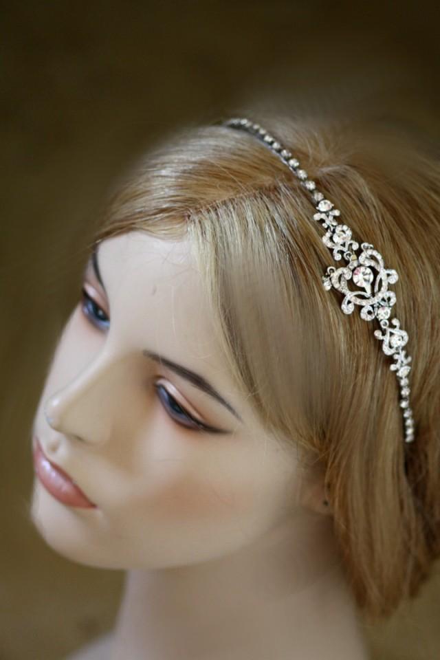 Bridal Headband, Bridal Tiara, Hair Accessories, Swarovski Headband