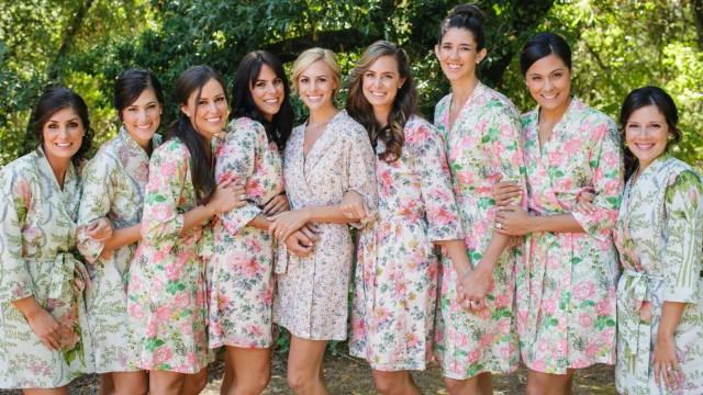 unique bridesmaid robes