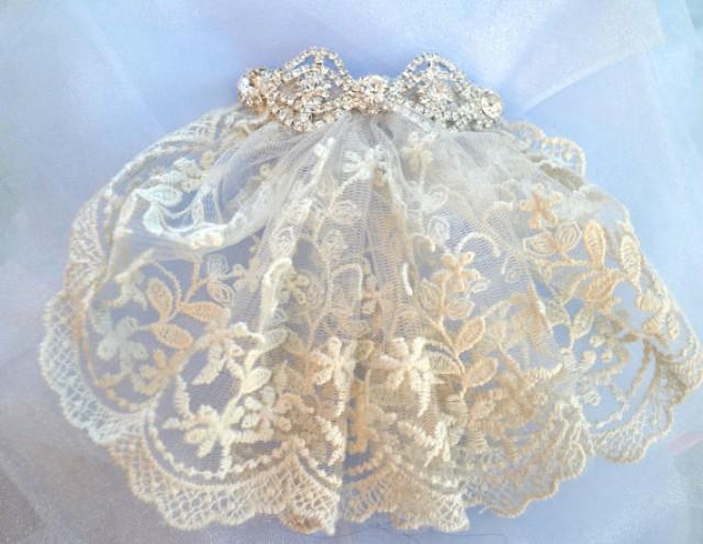 short vintage veil