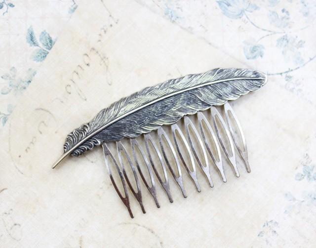 large metal hair combs