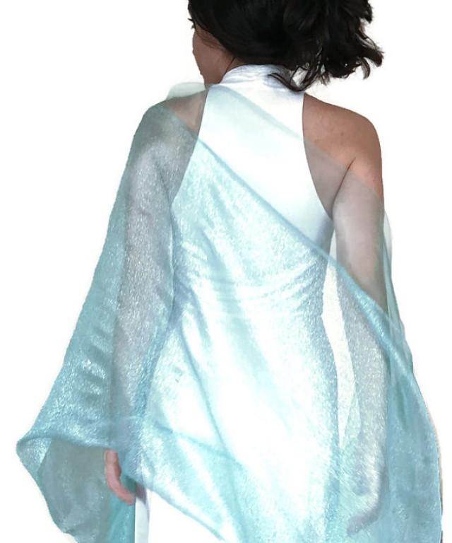 silk chiffon shawl