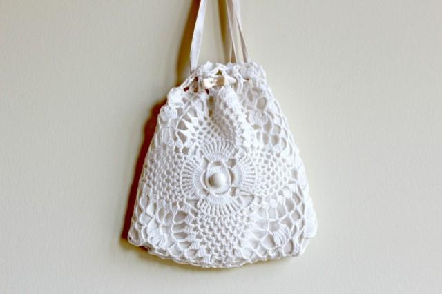 crochet kids purse