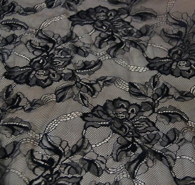 stretch lace dress fabric