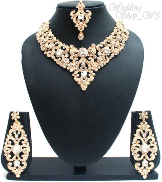 diamante wedding jewellery sets