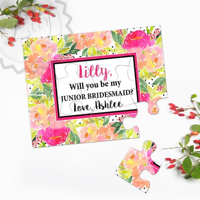 Will You Be Our Junior Bridesmaid - Will You Be My Flower Girl, Asking ...