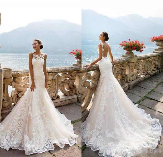 luxury beach wedding dresses