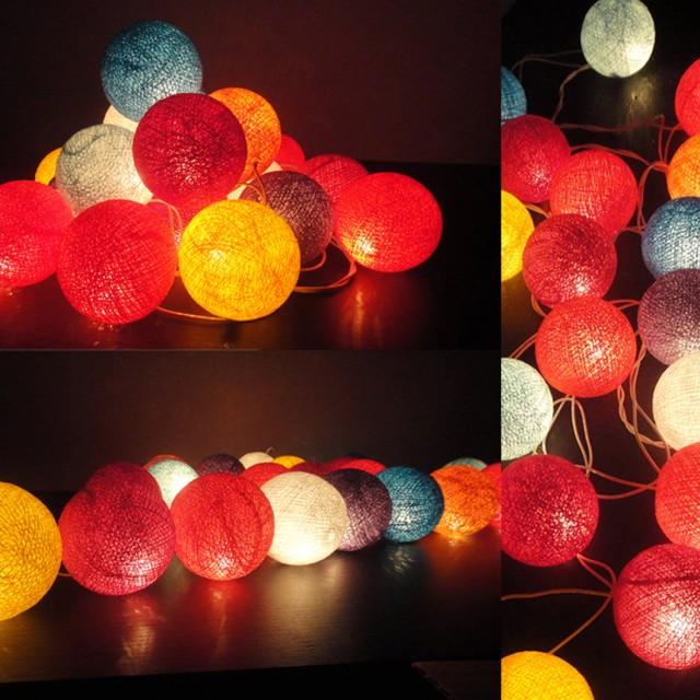 35 Tiny Mixed Tone Cotton Balls Fairy String Lights Party Patio Wedding Floor Table Or Hanging Gift Home Decor Living Bedroom Holiday 2629069 Weddbook