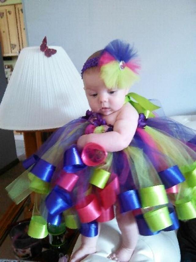 newborn rainbow tutu