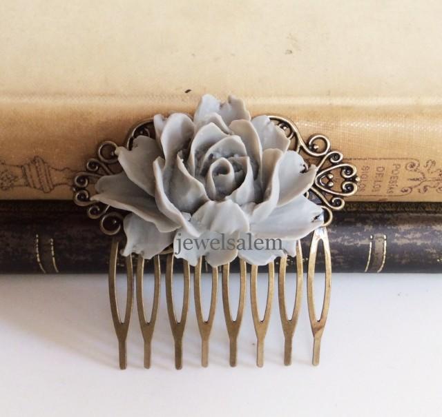 grey hair comb