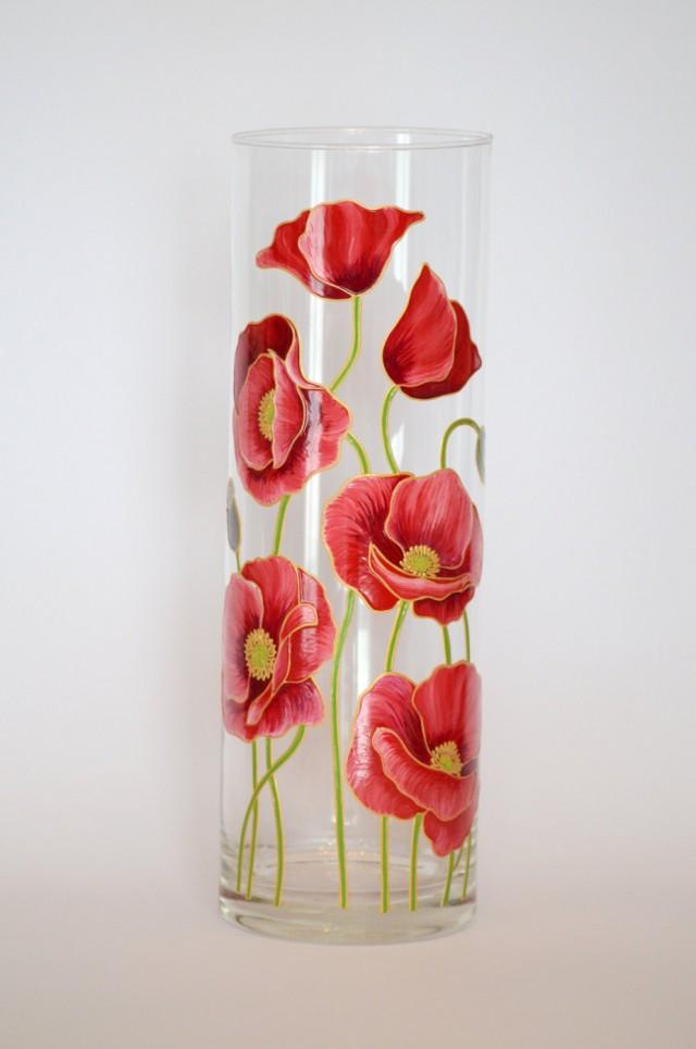Wedding Gift For Friends Hand Painted Vase Flower Home Decor Wedding