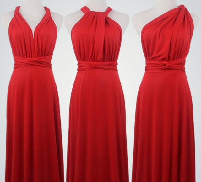 infinity red dress
