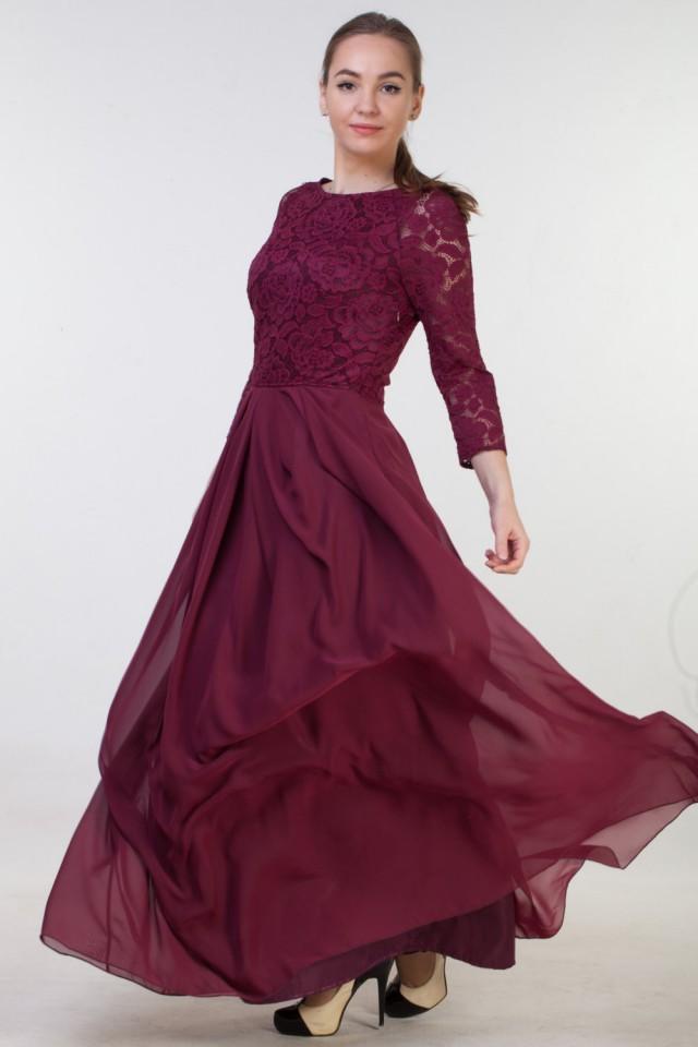 womens burgundy lace dress