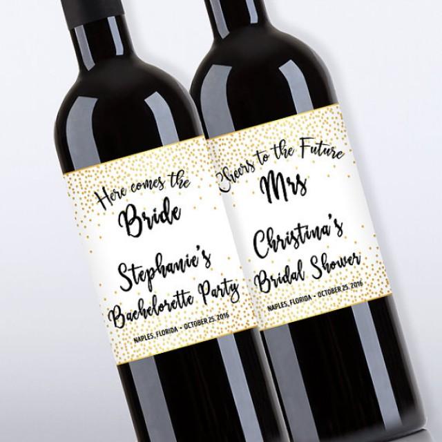 bridal-shower-wine-bottle-labels-customized-bachelorette-party-gold