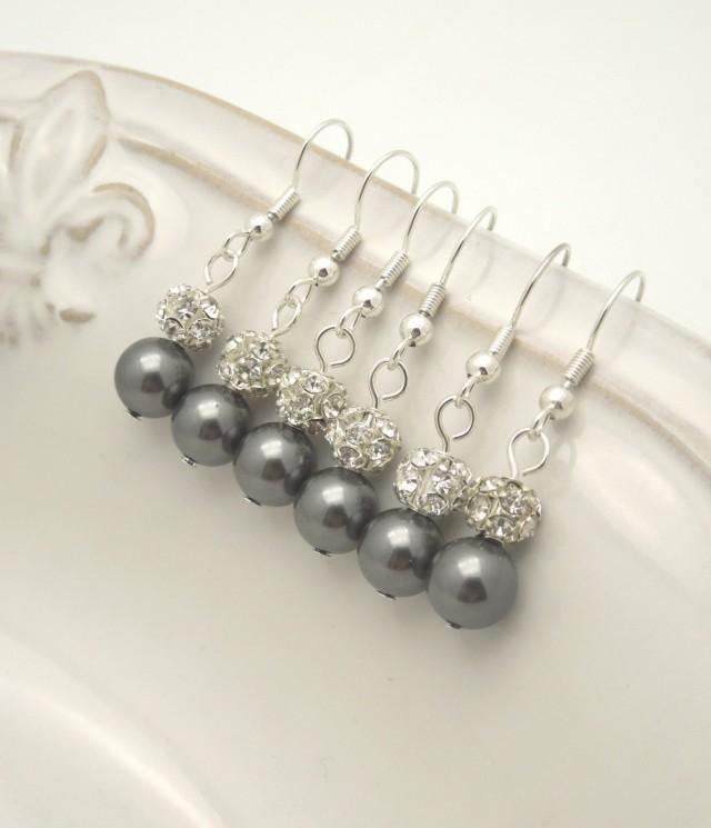 grey earrings online