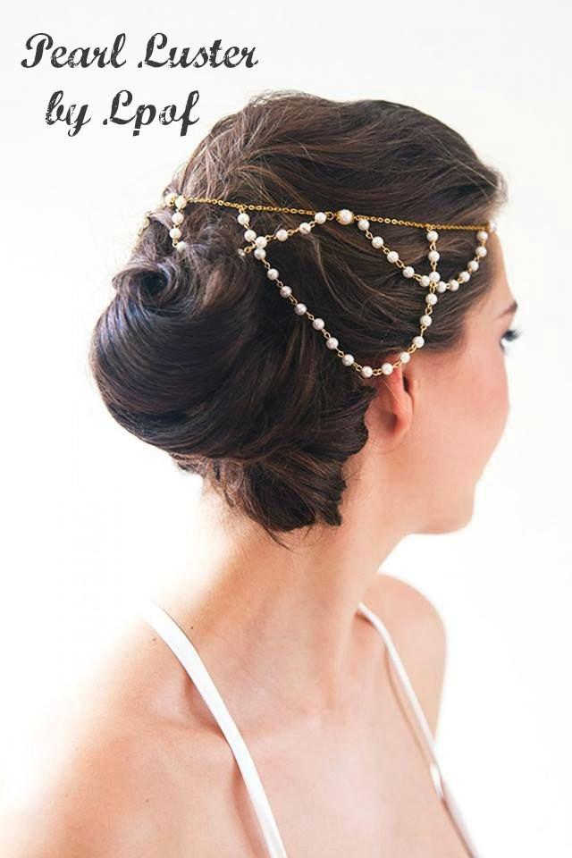 Bridal Headpiece Wedding Headpiece Hair Jewelry Head Jewelry Pearl
