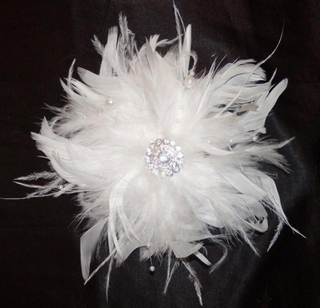 ivory ostrich feathers