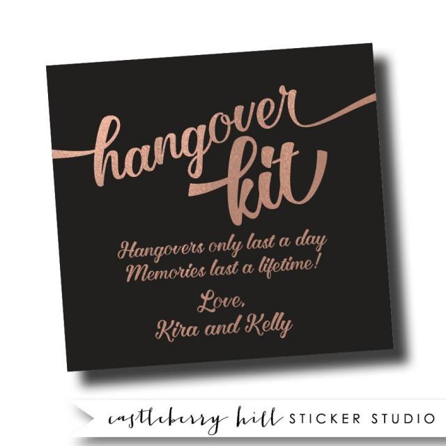 hangover-kit-sticker-bachelorette-favor-label-wedding-favor-bachelorette-label-bachelorette