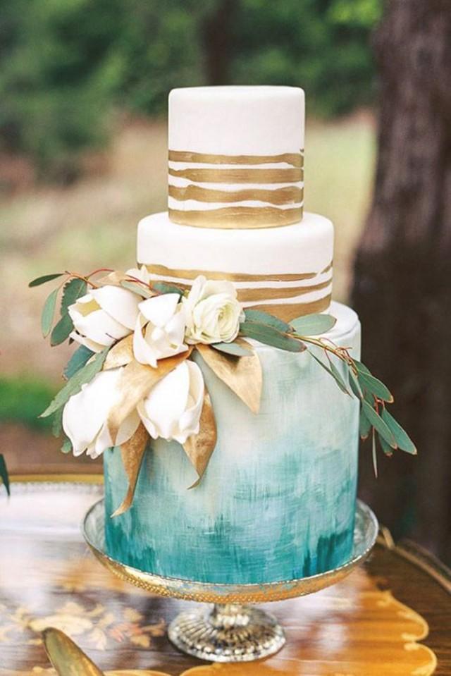 Cake Trendy Marble Wedding Cakes Weddbook