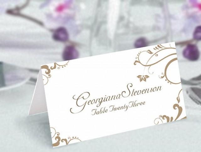 elegant wedding place cards