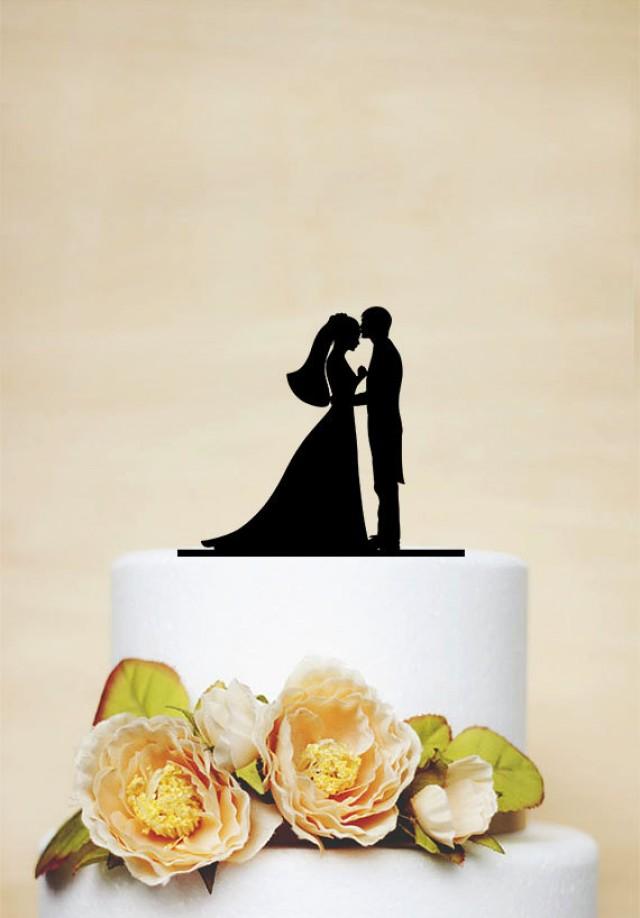 Couple Wedding Cake Topperkissing Cake Topperpersonalized Cake Toppercustom Wedding Topper 