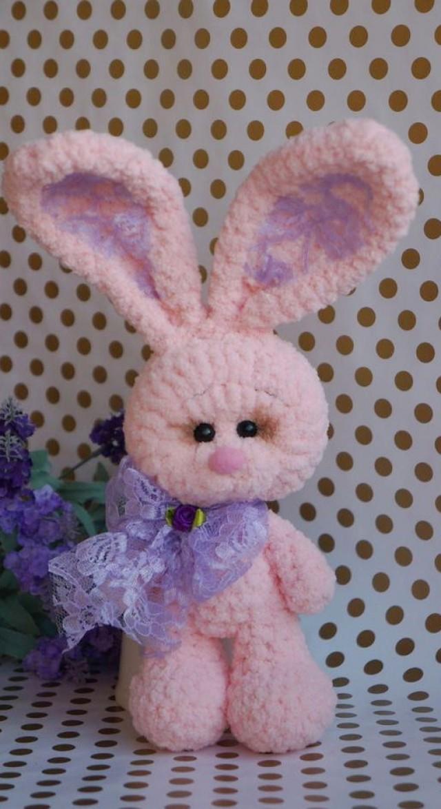crochet bunny doll