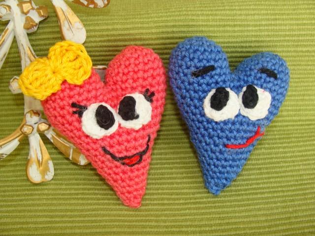 Crochet Heart Pattern Valentine's day decor Amigurumi Heart Pattern