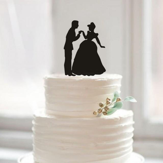 Cinderella Cake Topper Disney Wedding Cake Topper Acrylic Cake