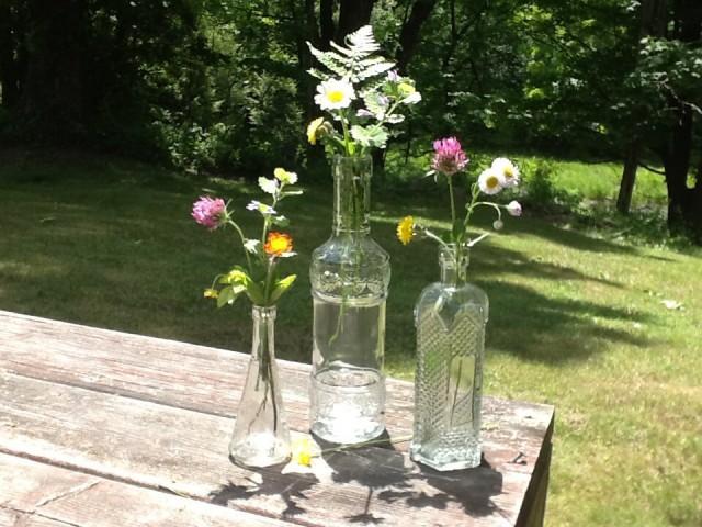3 Vintage Wedding Vases Vintage Wedding Decor Vintage Wedding