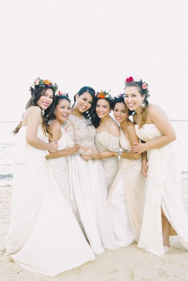Stylish And Colourful Beach Wedding In The Philippines 2656297