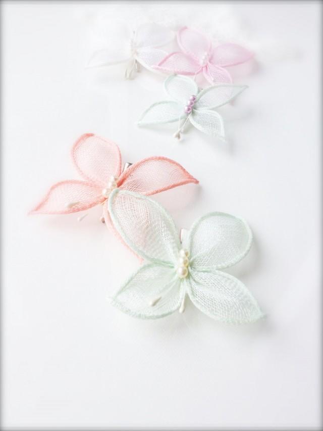 Wedding Butterfly,wedding Hair Accessory,bridal Butterfly Hair Clip