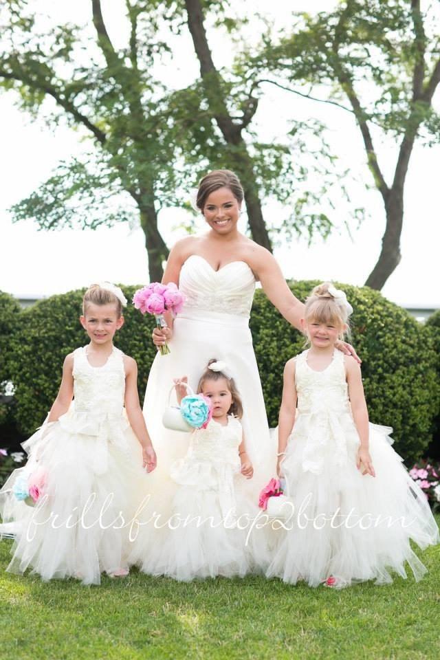 halter top flower girl dresses