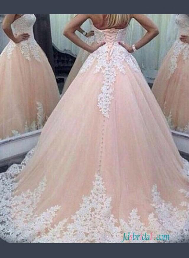 ball gown pink colour
