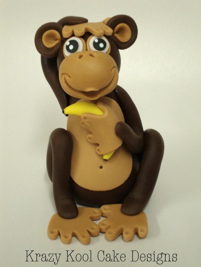 Decor - Monkey Cake Topper #2660967 - Weddbook