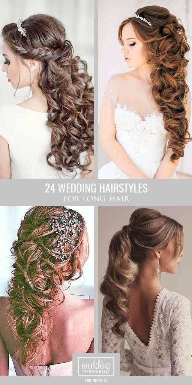 Hair 39 Best Wedding Hairstyles For Long Hair 2662265 Weddbook