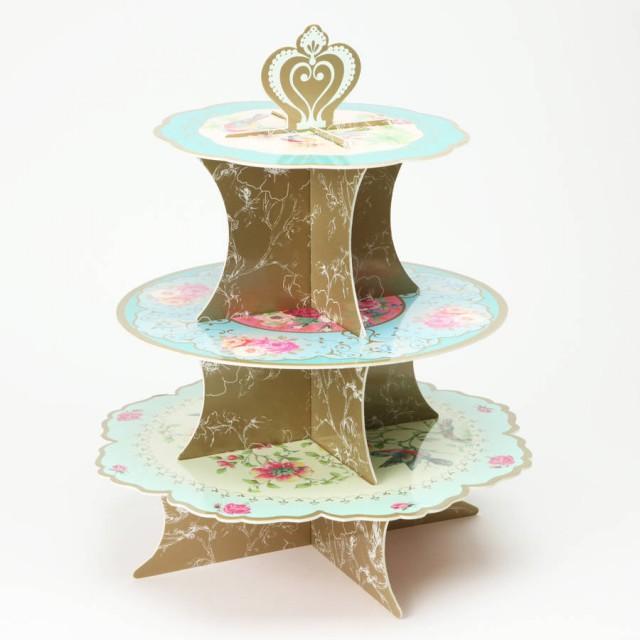 Vintage Cupcake Stand, Truly Alice, Whimsical Garden Tea Party, Wedding