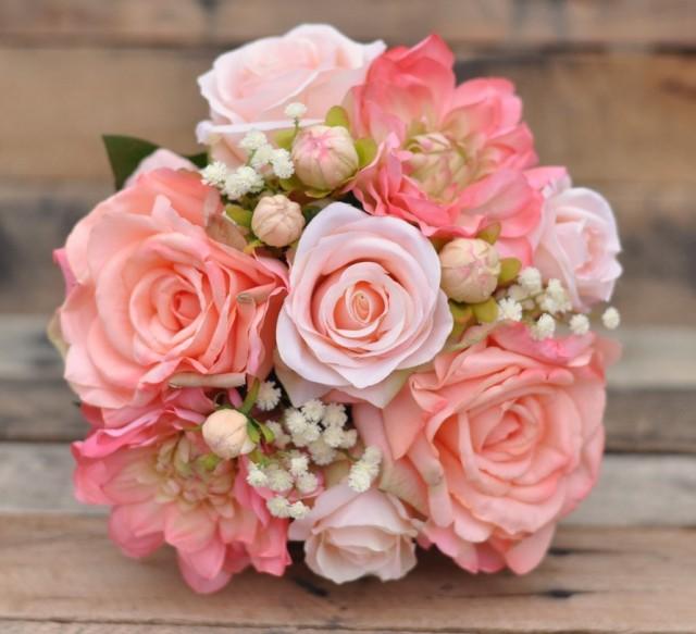 6 rose bridesmaid bouquet