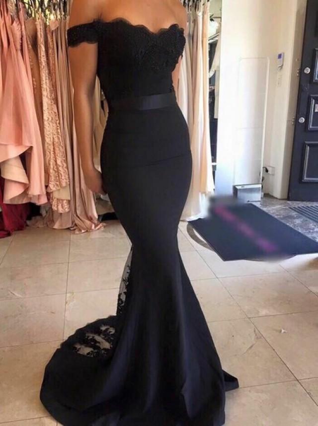 long black evening dress uk