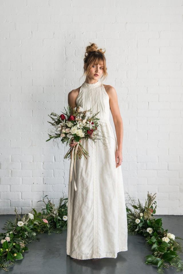 Habiller Farrah 1970s Vintage Wedding Dress 2666635 Weddbook