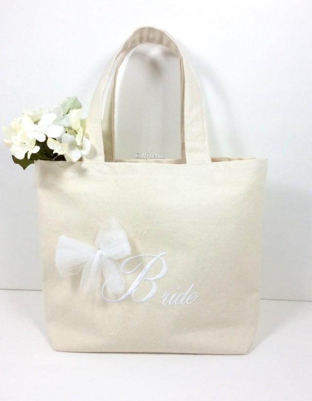 Wedding Tote Bag,honeymoon Bag, Wedding Bag For Bride,bridal Shower Gift,beach Tote Bag, Bride