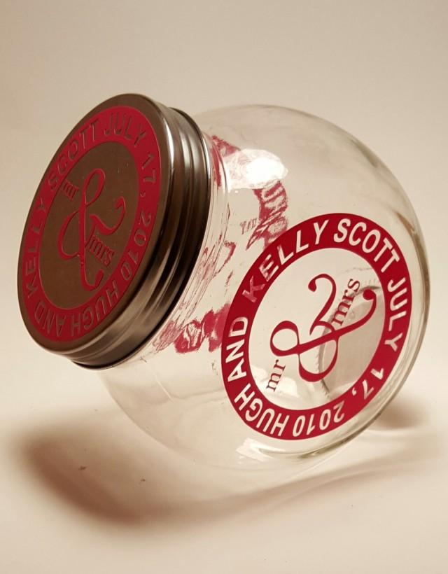 Personalized Candy Jars, Custom Candy Jars, Wedding Candy Jars, Candy