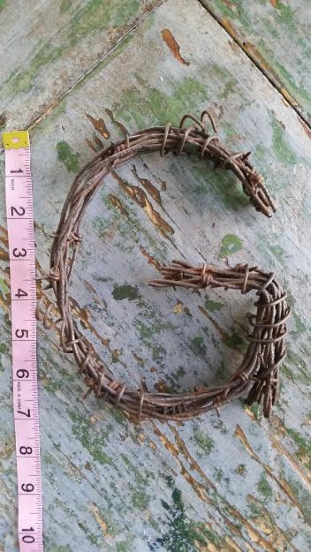 Barbed Wire Rustic Wedding Cake Topper Letter #2670881 - Weddbook