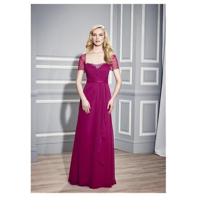 Chic Chiffon Sheath Square Neckline Floor Length Mother Of The Bride